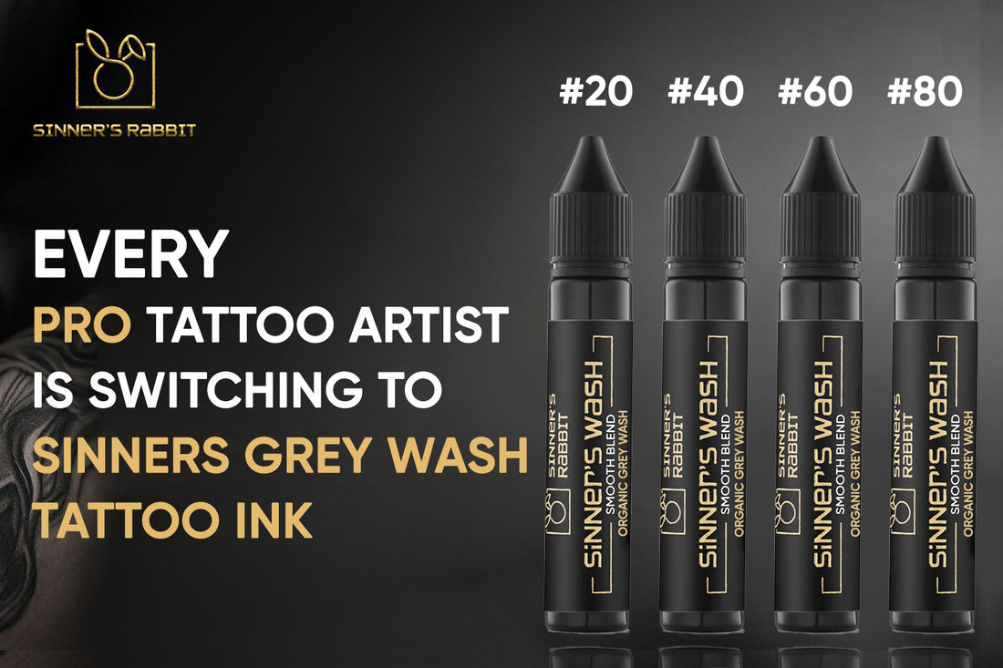 Why Every Pro Tattoo Artist Is Switching to Sinners Grey Wash Tattoo Ink