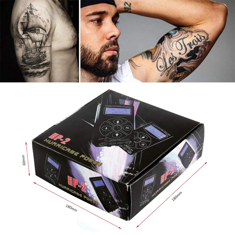 Professional HP-2 Tattoo Power Supply with LED Screen Display
