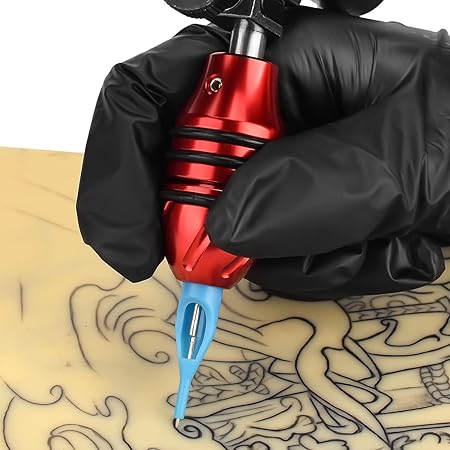 Aluminum Self Locking Grip for Rotary and Coil Machine -25mm