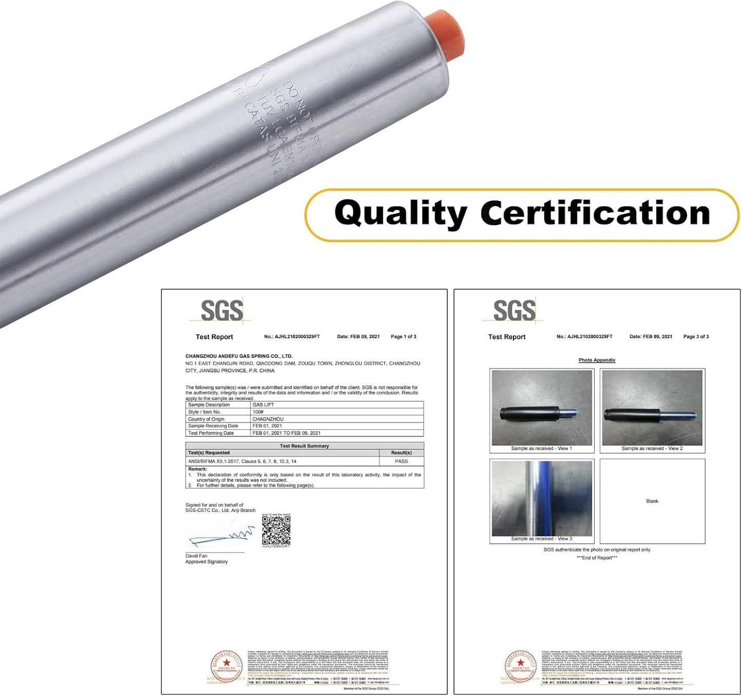 Tattoo Artist Swivel Adjustable Chair with Wheel (Model 9949A)