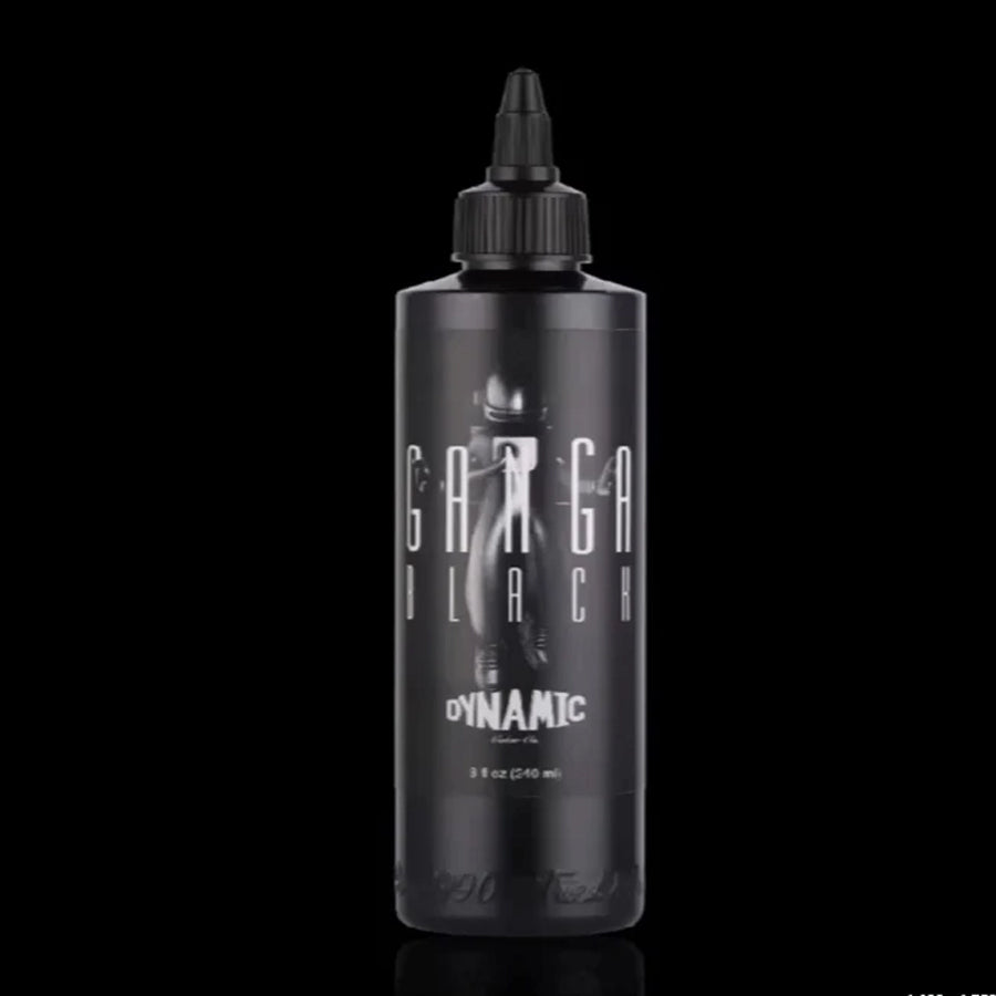 Ganga Black Tattoo Ink - 8 oz