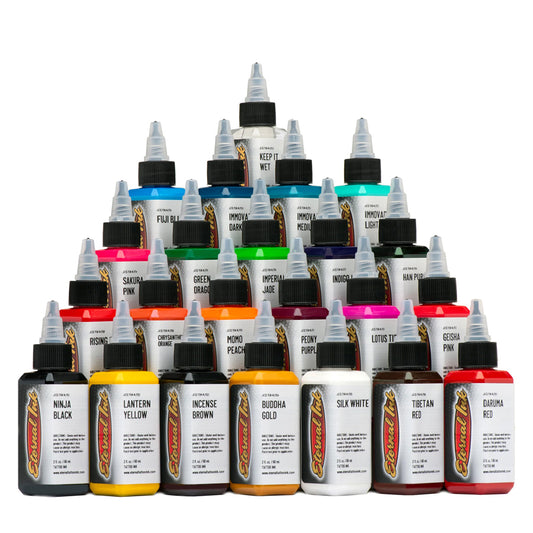 Eternal Tattoo Colors - Individual Bottles - 2oz