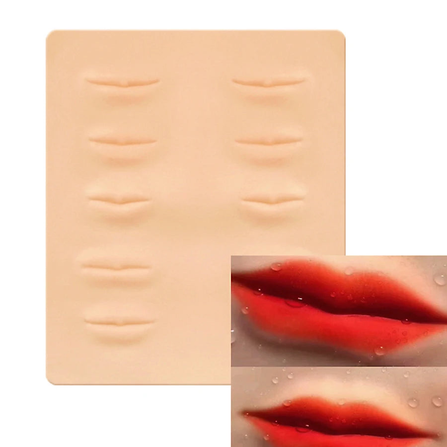 PMU Silicone Sheets to Practice skin Lip Tattoo