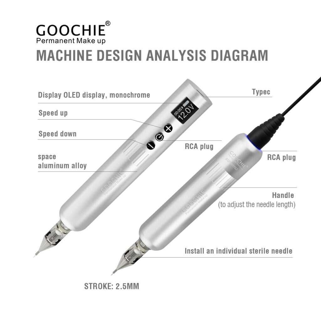 goochi x series machin design