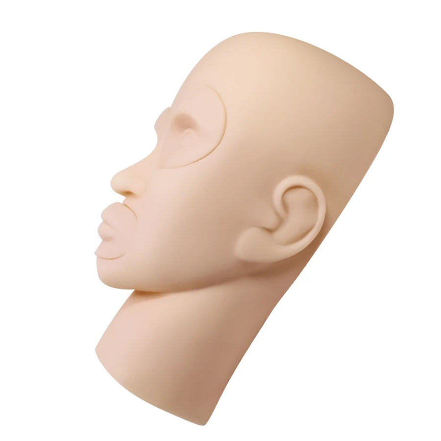 Goochie 3D Rubber Permanent Make Up Practice Skin For (Head Model)