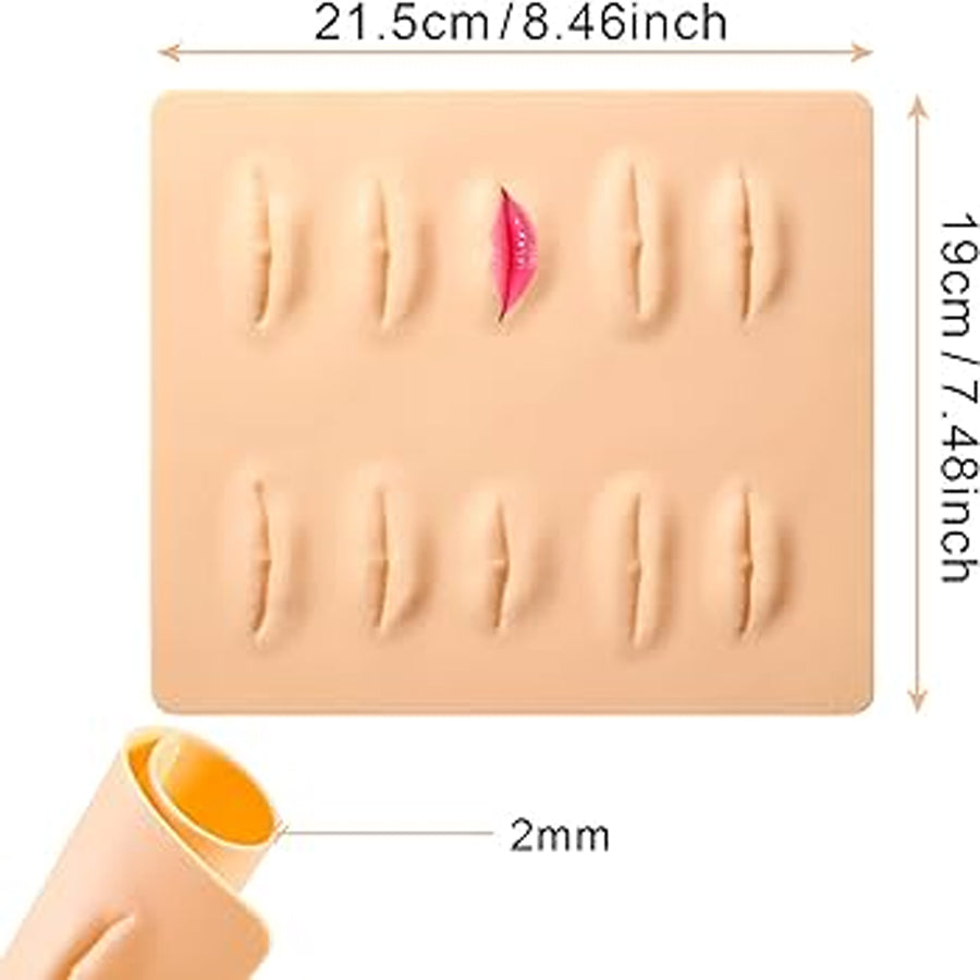 Goochie 3D Rubber Practice Skin For (Lip)