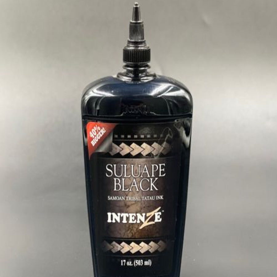 Tattoo ink suluape black