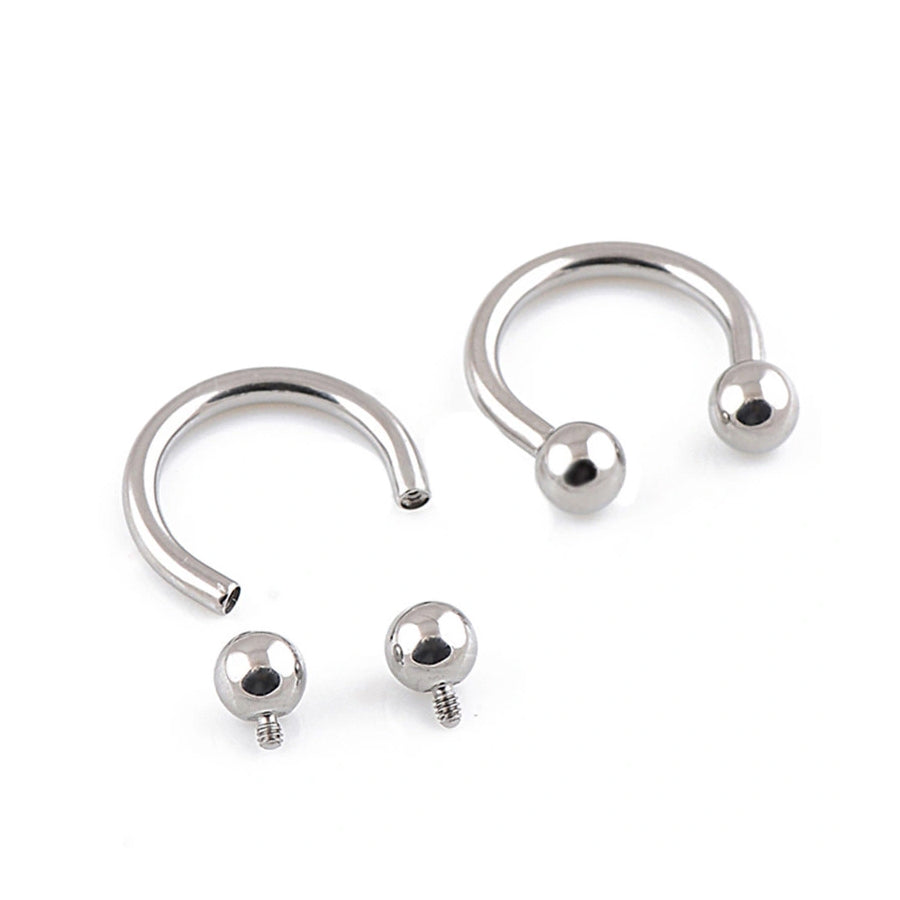 Titanium Horseshoe Barbell
