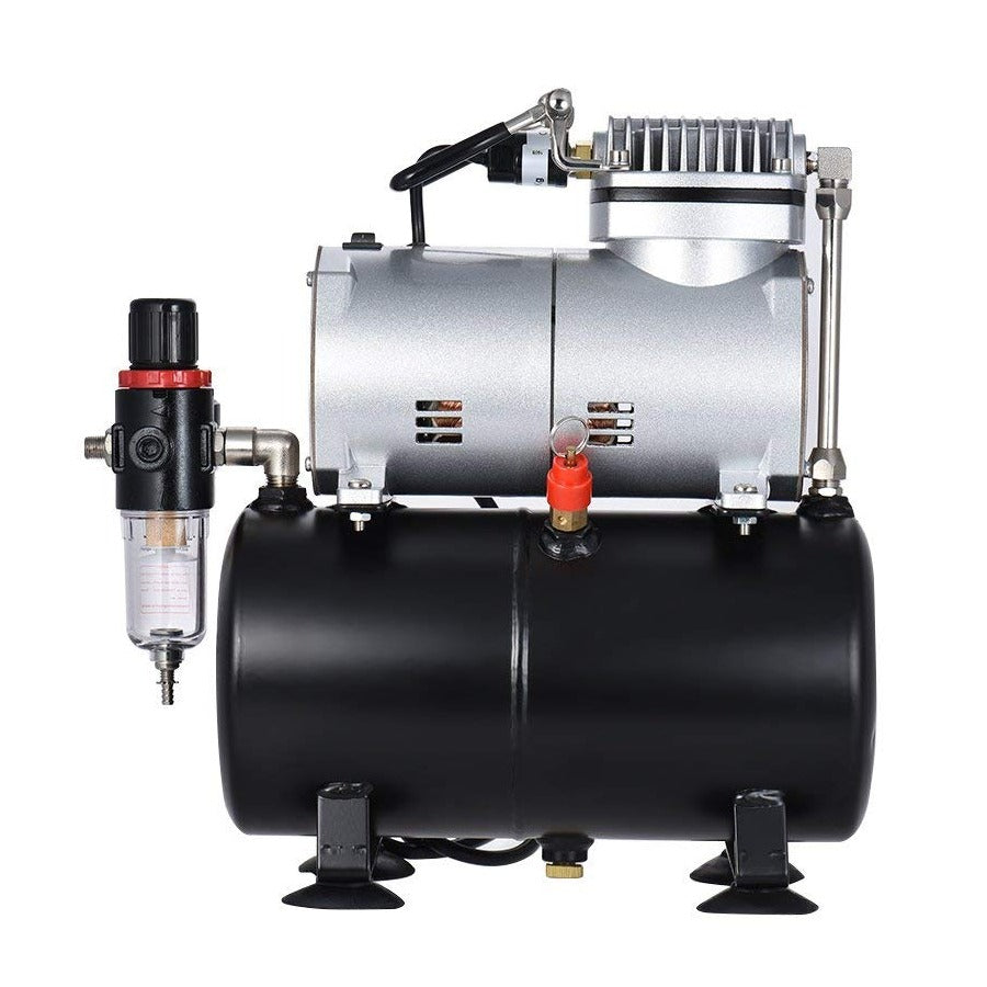Oil-Less Air-Compressor with Tank & Hose pipe/spring