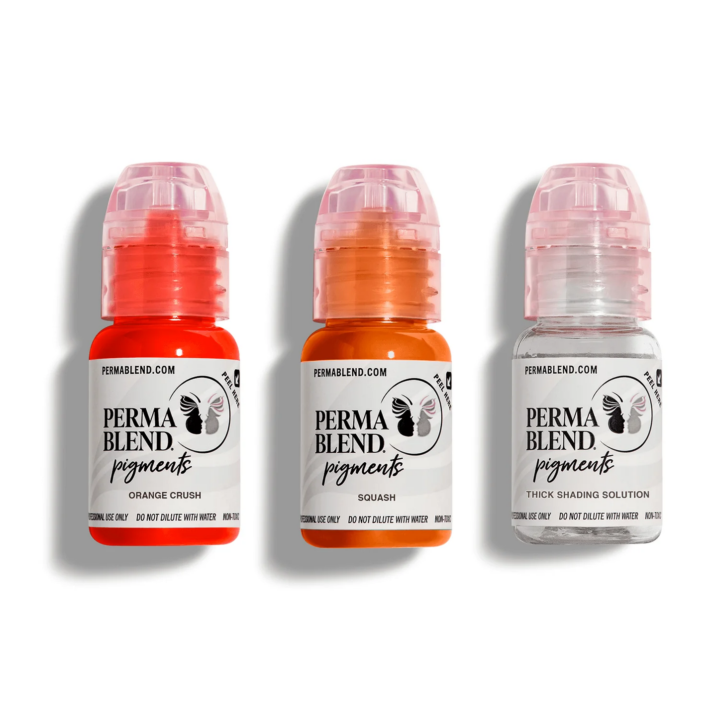 Perma Blend Neutralizing PMU Pigments Ink Mini 3 Bottle Set