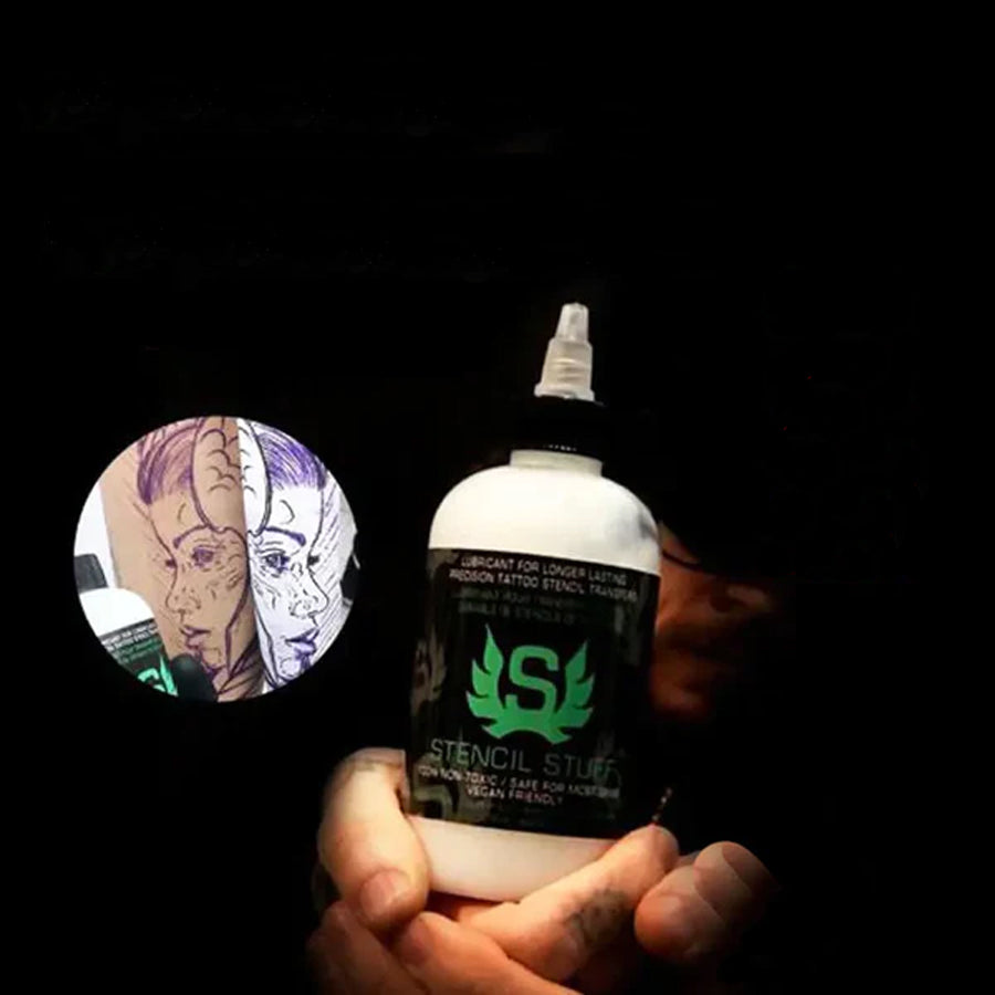 Stencil stuff gel for tattoo