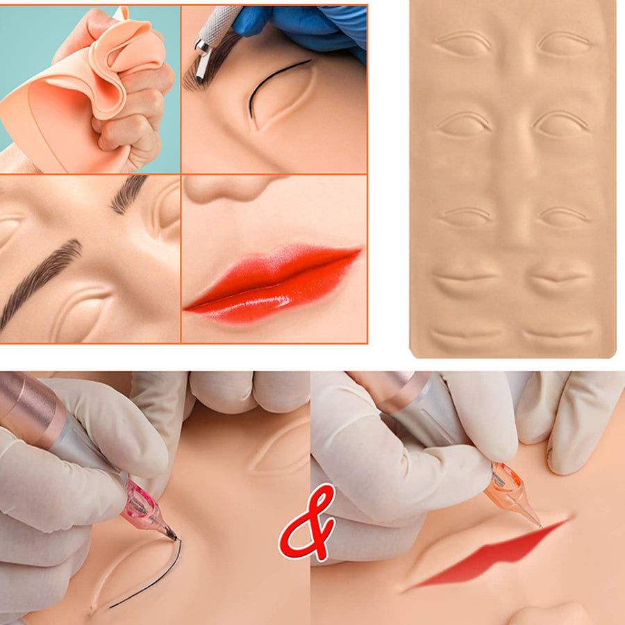 Practice Skin Eyebrow Lips Design