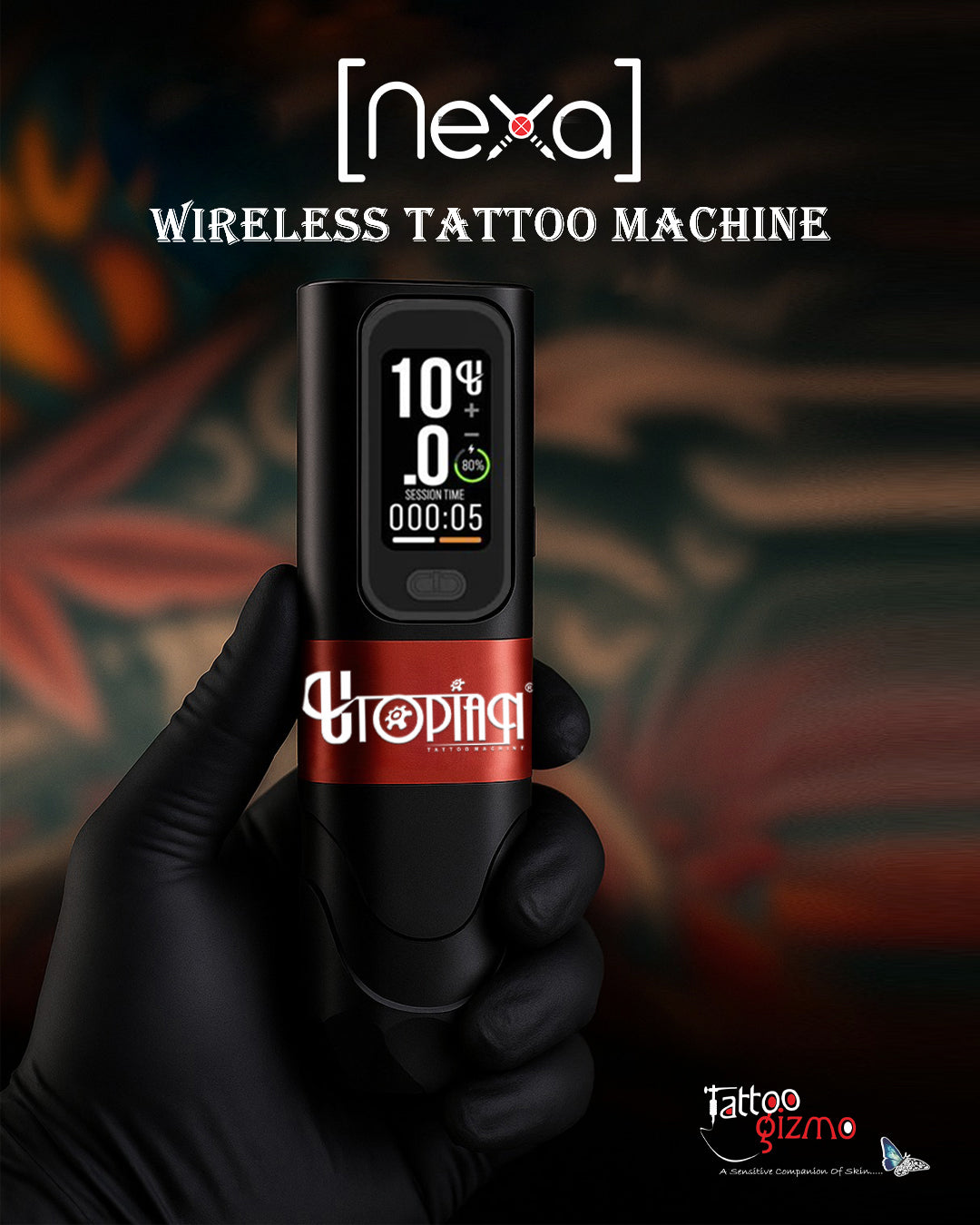 Nexa Utopian Wireless Tattoo Pen Machine With Battery
