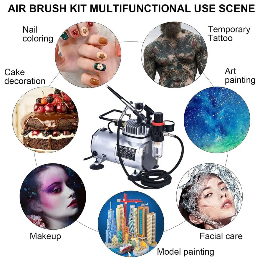 Weytoll Professional Airbrush Air Compressor Kit