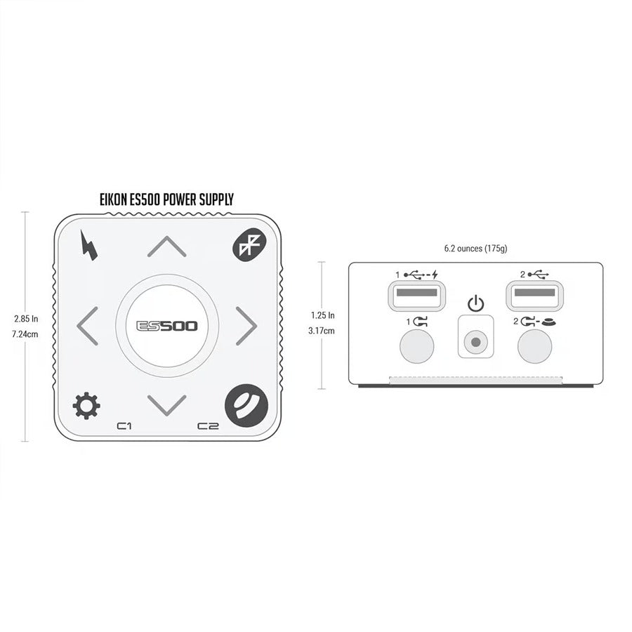Eikon ES500 Tattoo Power Supply