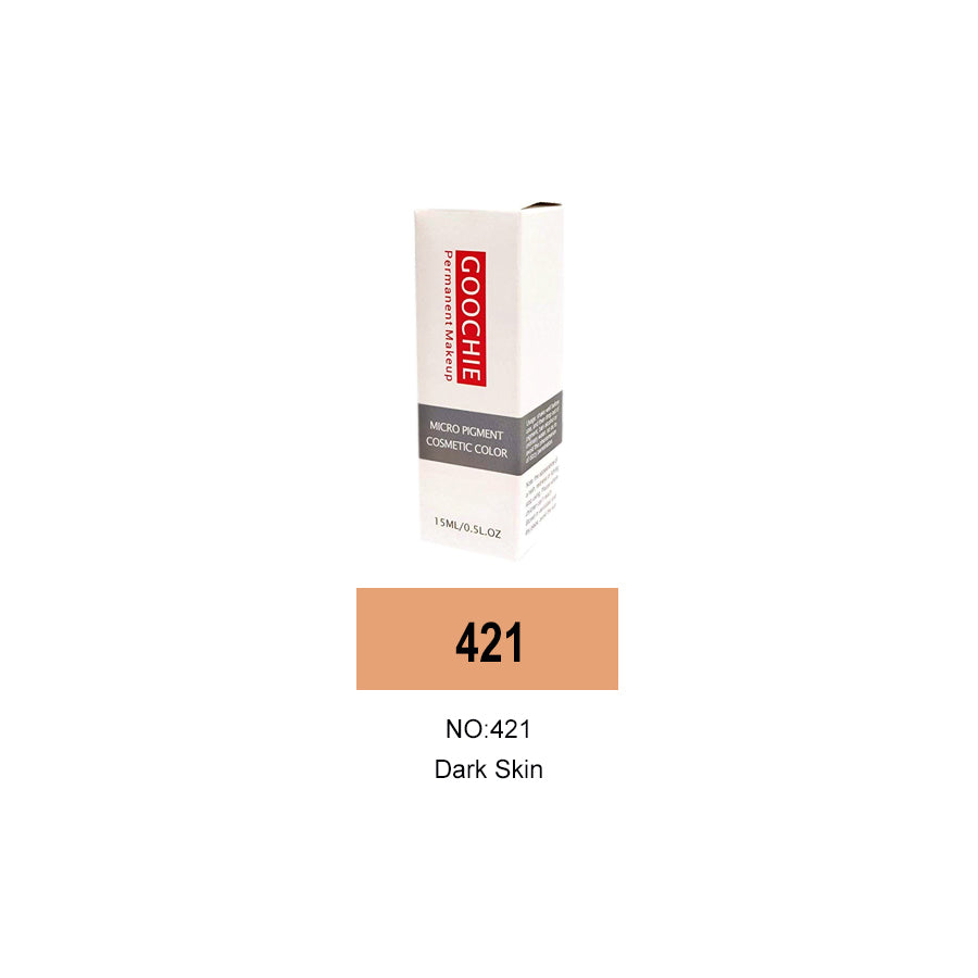 Goochie 421 Dark Skin Micro-Pigment PMU Ink 15ml