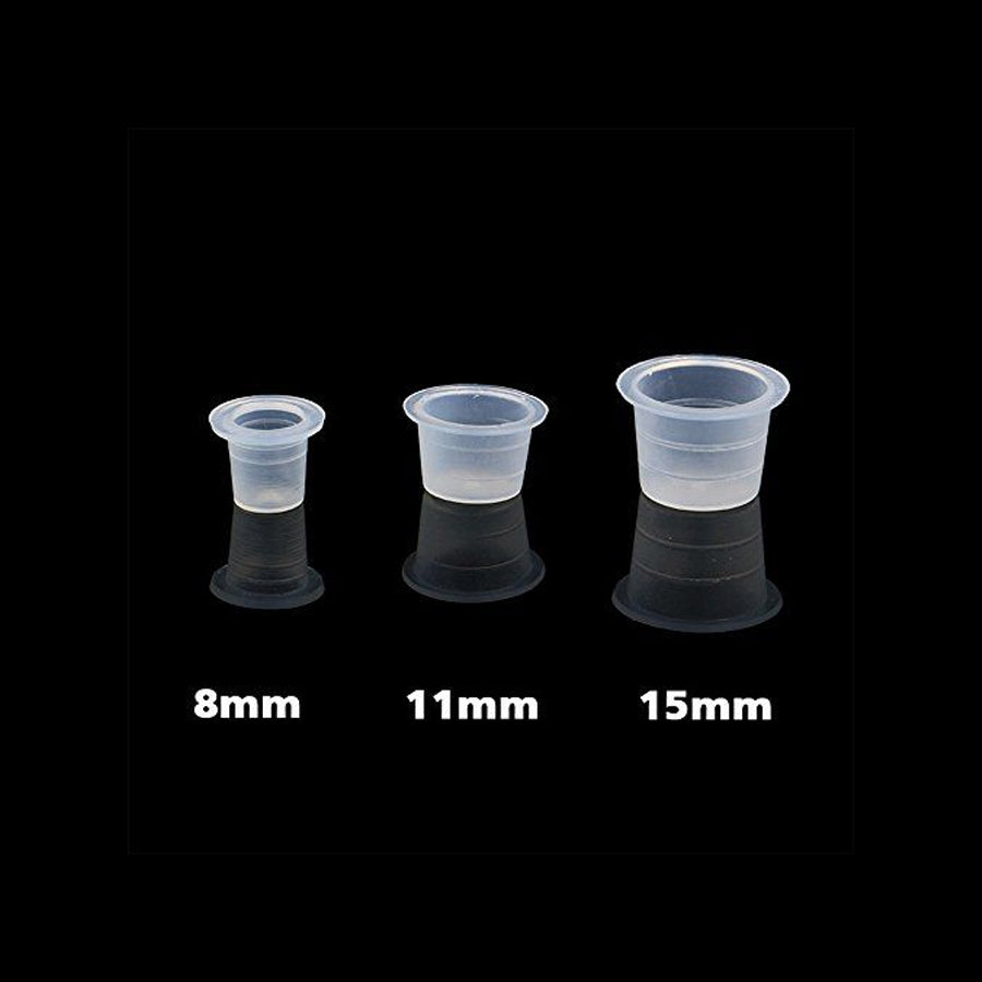 Tattoo Ink Cups With Stable Flat Base