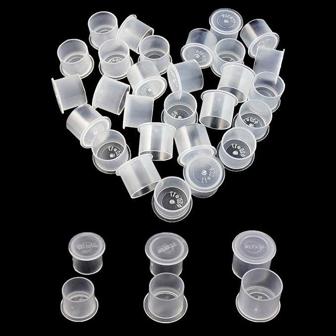 Tattoo Gizmo -Stable Flat Base Tattoo Ink Cups