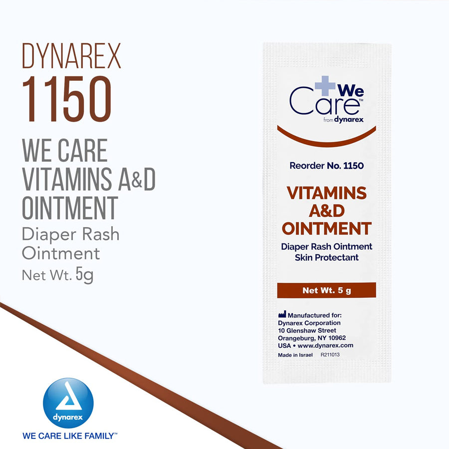 Dynarex Vitamins A & D Ointment Pouch