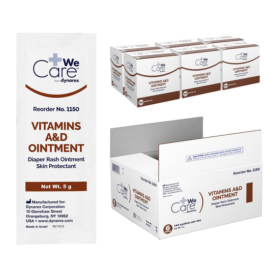 Dynarex Vitamins A & D Ointment, Ointment with Vitamin A and Vitamin D Skin Protectant