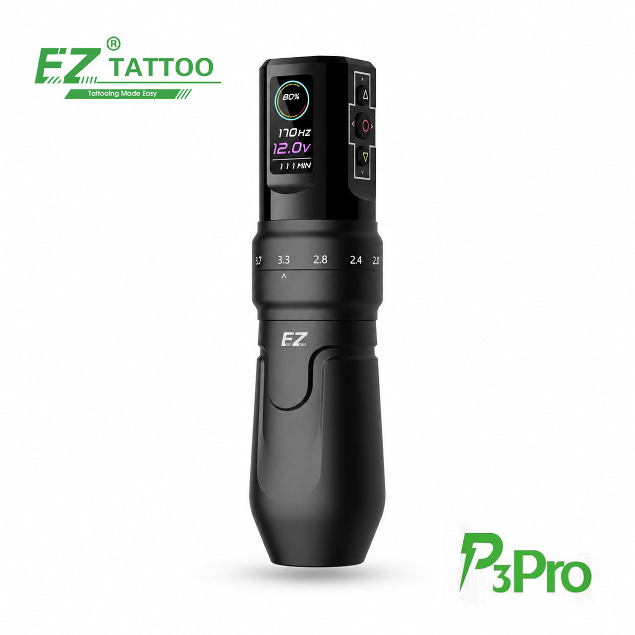 P3 Pro Wireless Battery Tattoo Pen Machine – Tattoo Gizmo