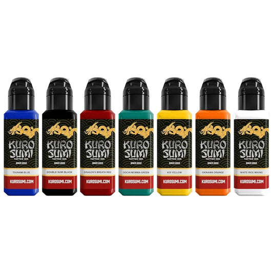 Kuro Sumi Master Ink Set of 7Pcs