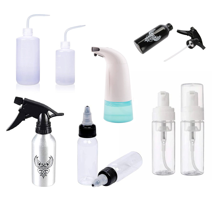 Cleaning Soap Bottles Kit