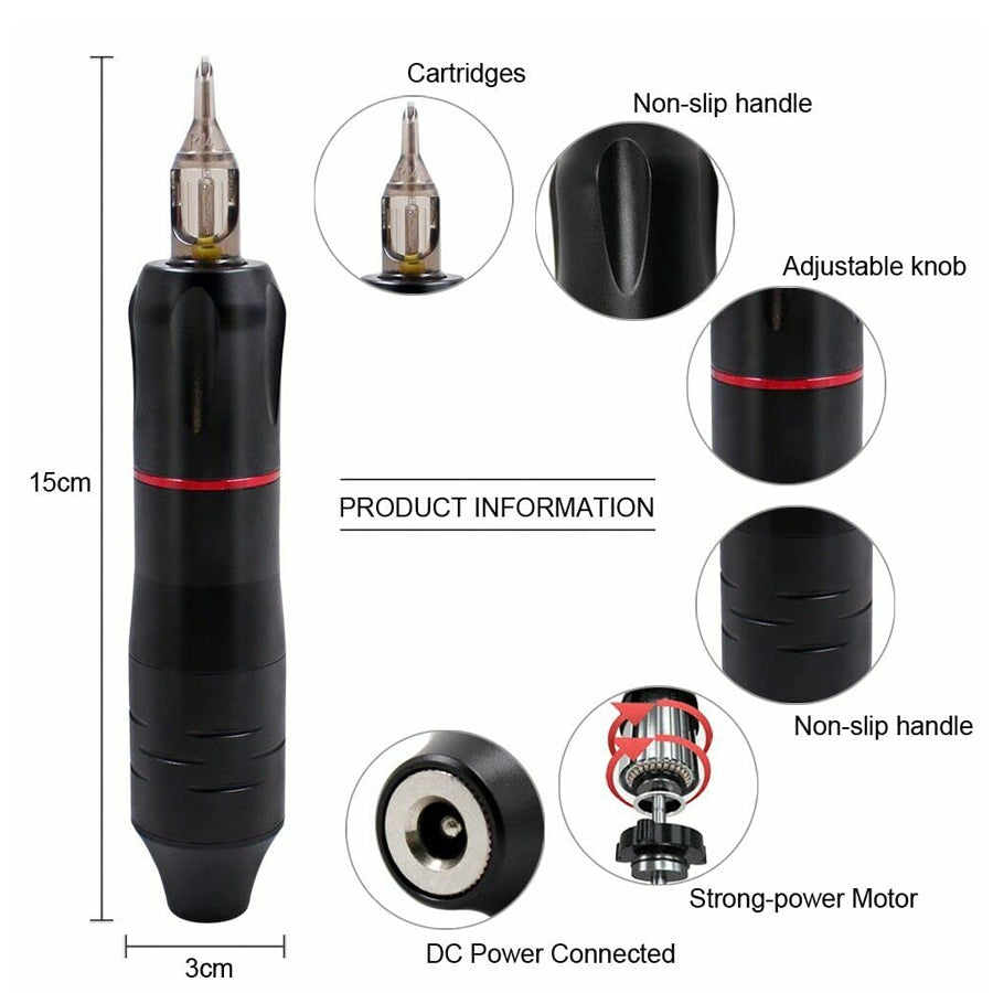 TG- Spark V2 Pen Rotary Tattoo Machine kit