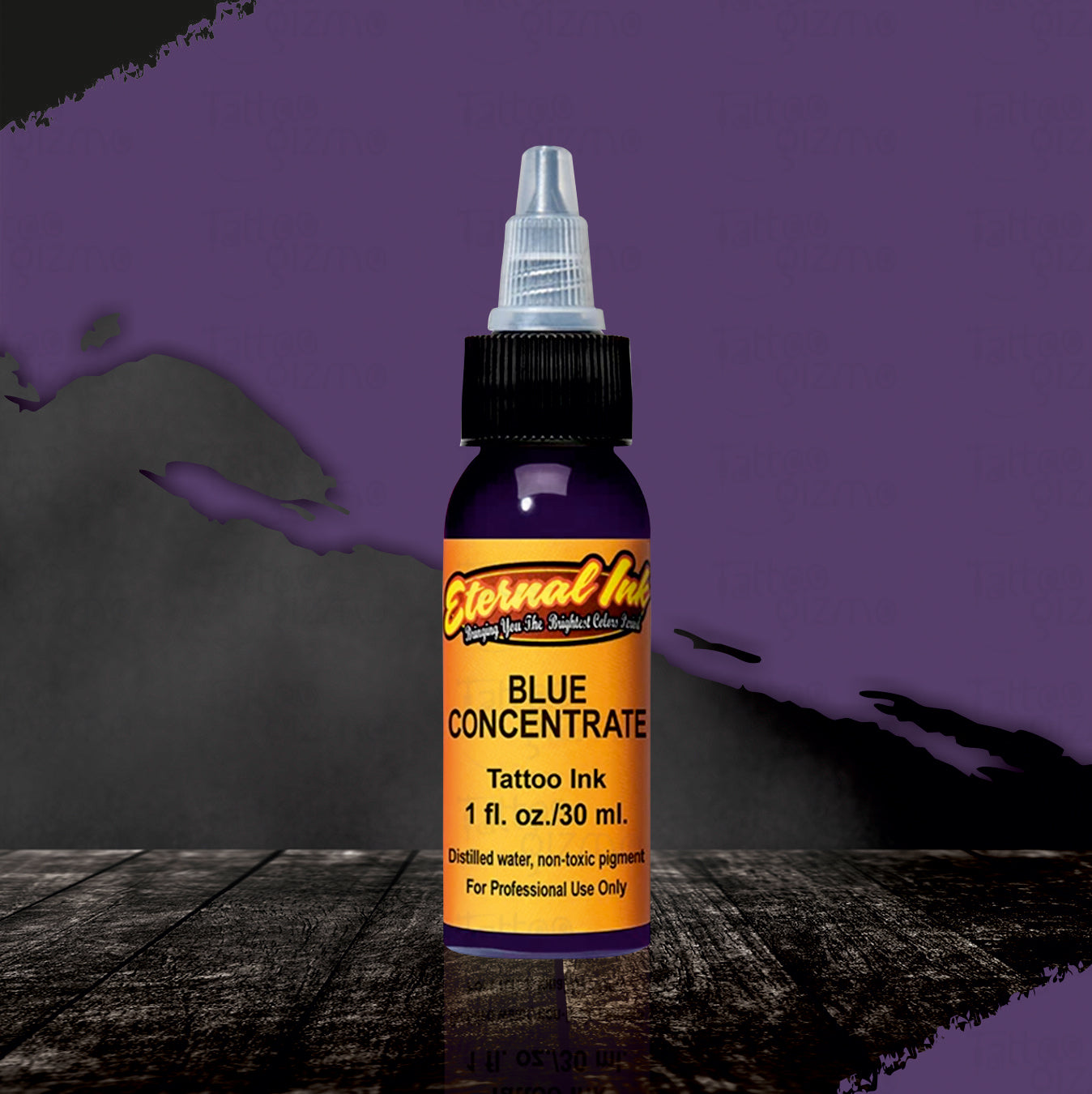 Blue concentrate tattoo ink