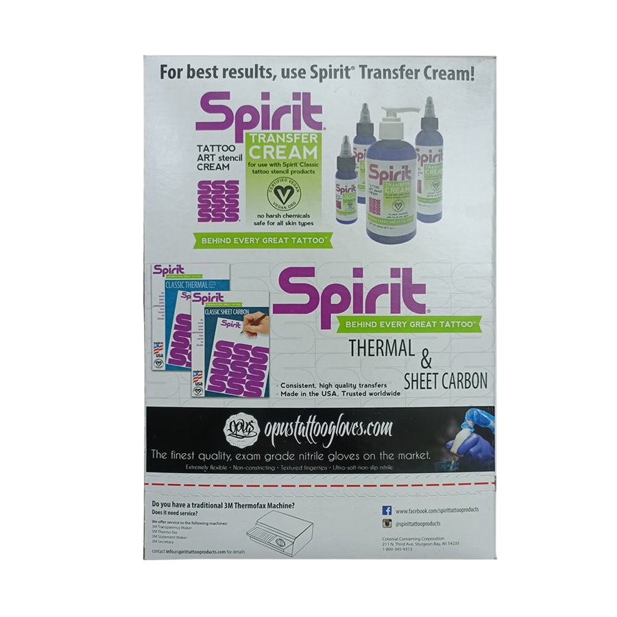 Spirit Thermal Tattoo Transfer Paper