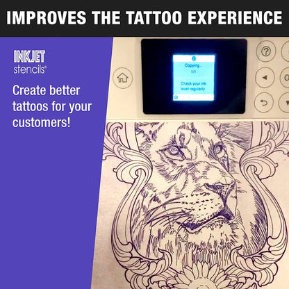 Inkjet Stencil -Improve The Tattoo Experience
