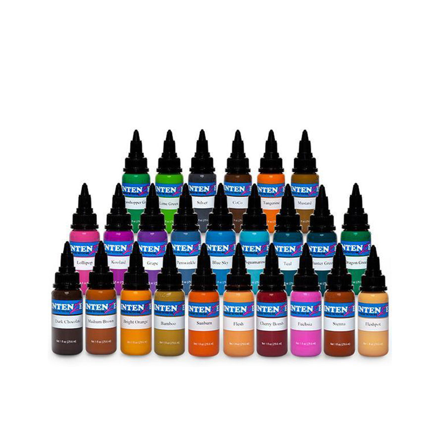 Intenze Basic Color Set 25 Bottles 1oz Each