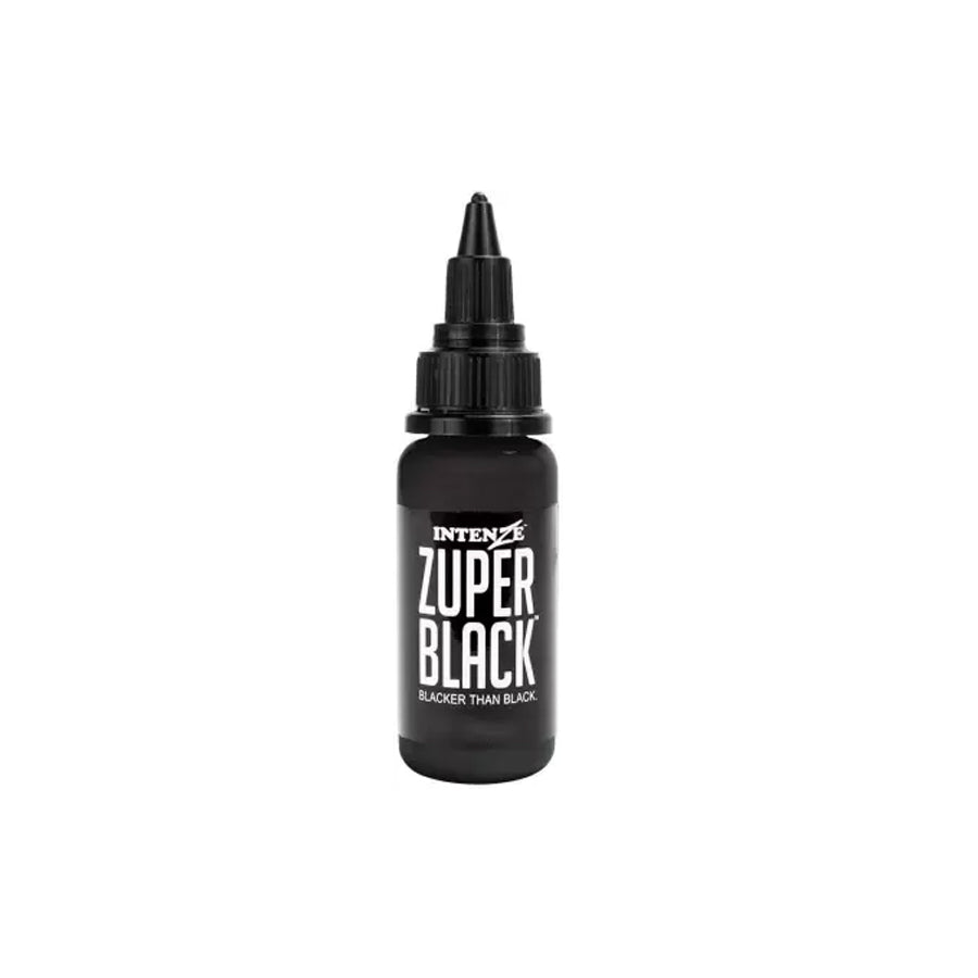 Zuper Black Tattoo Ink 1oz