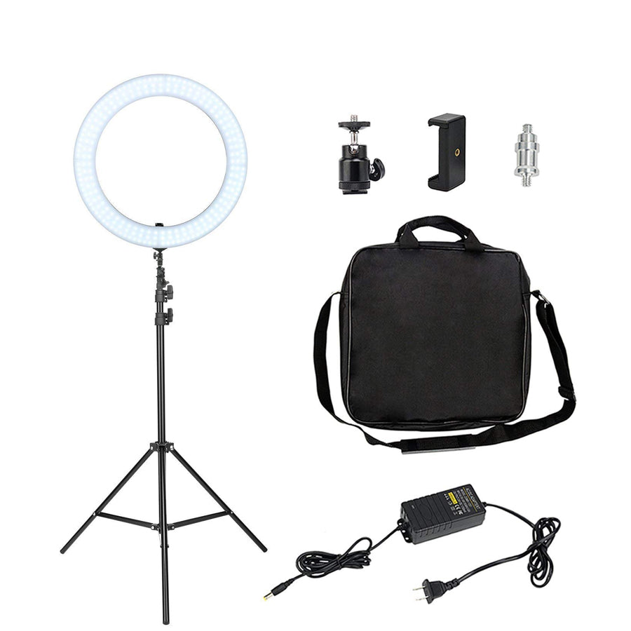 LED Ring Light with Tripod Floor Stand With Beg a All Accessories