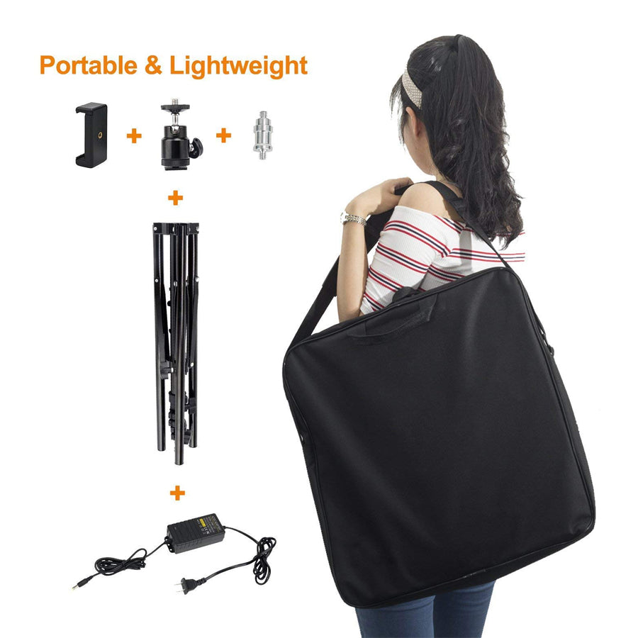 Portable And lighweight Ring Light and Tripod Floor Stand 