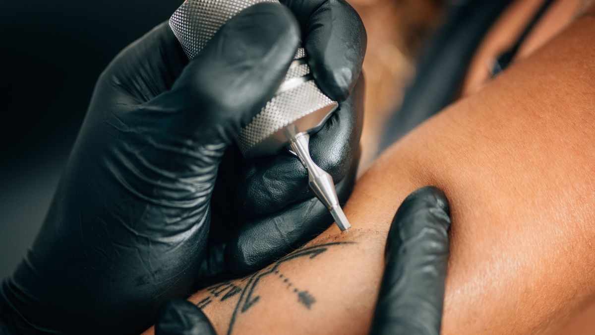 Black Disposable Gloves For tattoo Artist