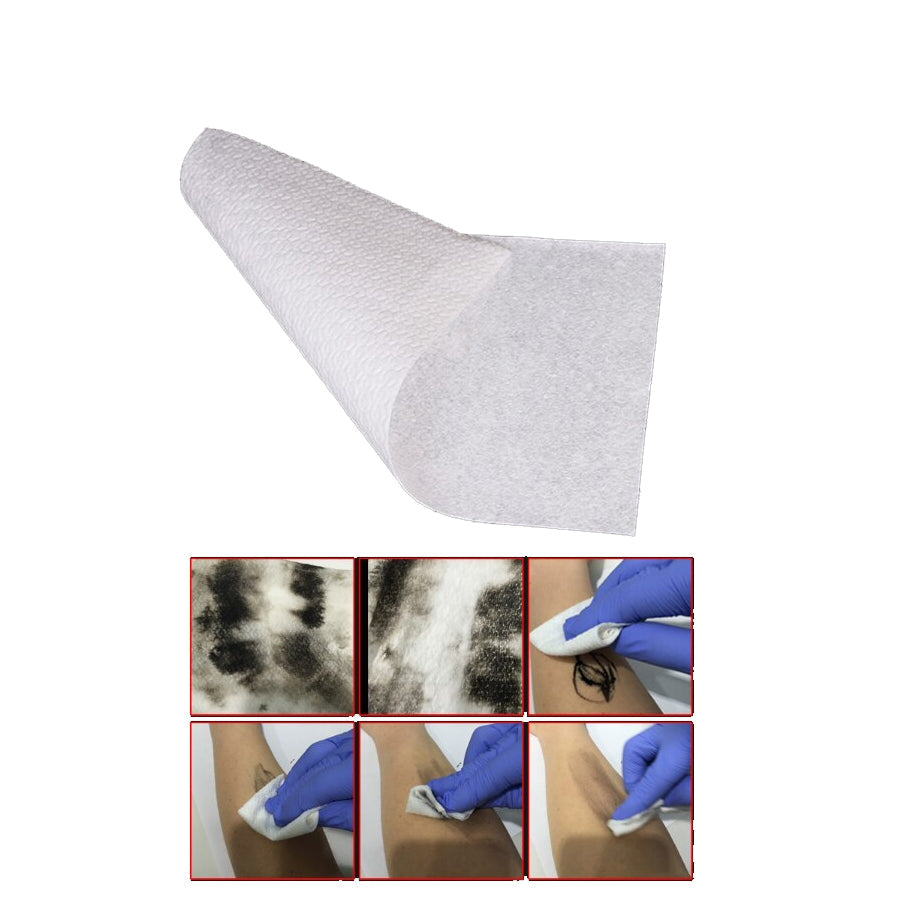 Dry Disposable Tattoo Wipe Paper