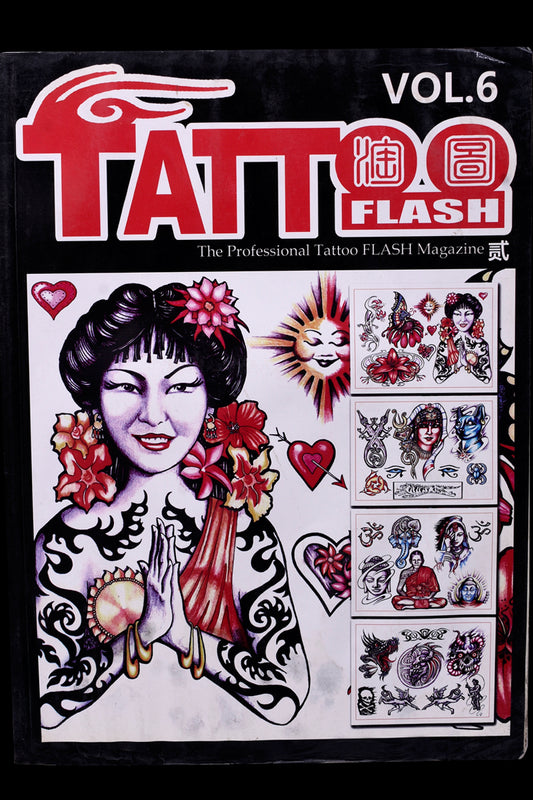 The Professional Tattoo Flash Vol.6 Magazine, A4