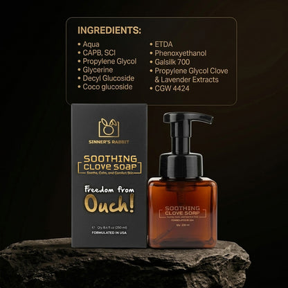 Clove Soap Eugenol Naturally Soothe and Protect - Foaming Pump Bottle