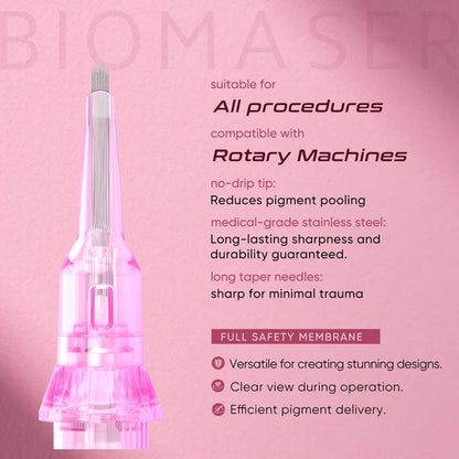 Biomaser Pinky Pro 0411U Curve Flat PMU Cartridge