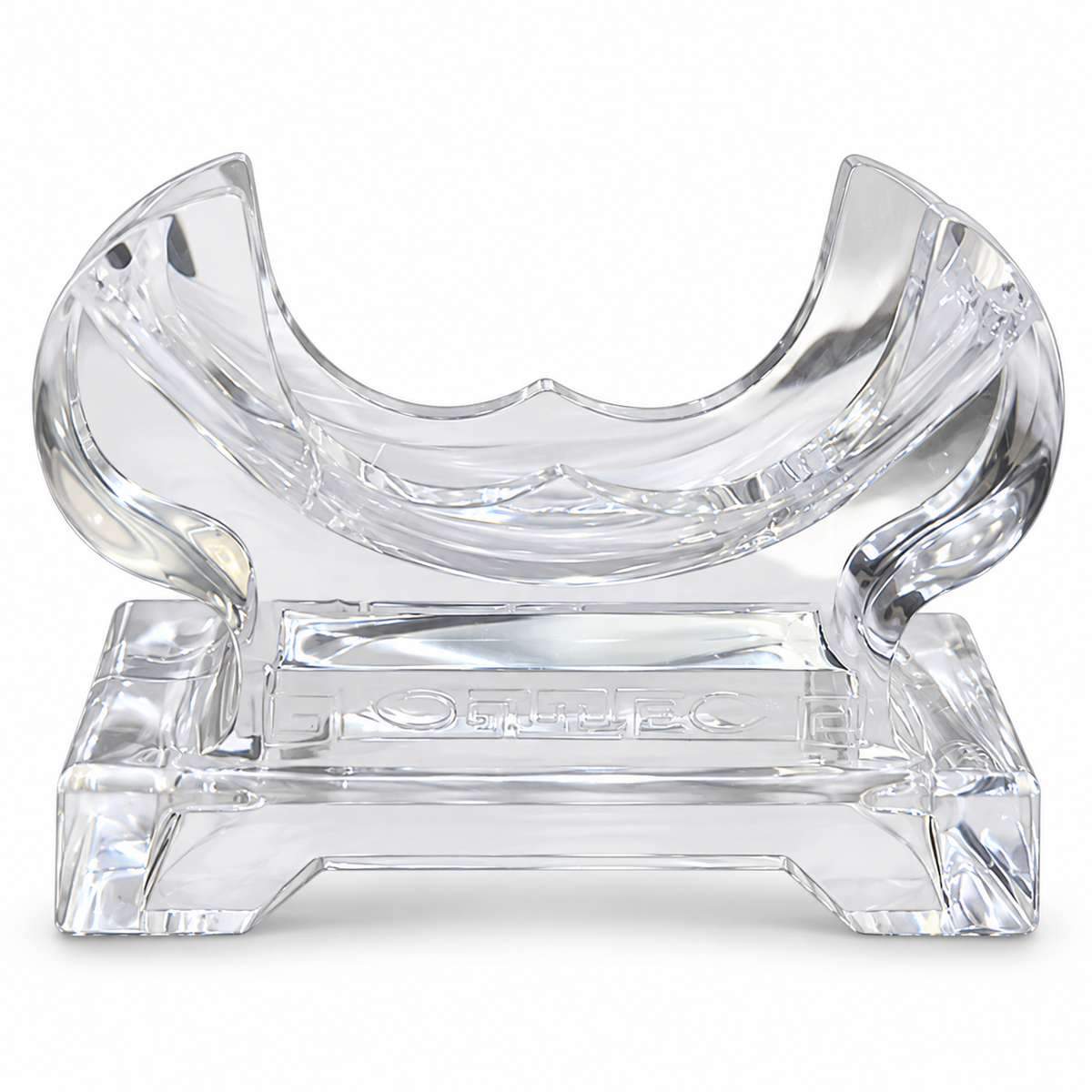 Clear PMU machine rest cradle