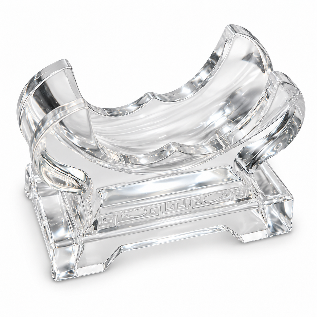 Clear PMU machine rest cradle – curved rest and base