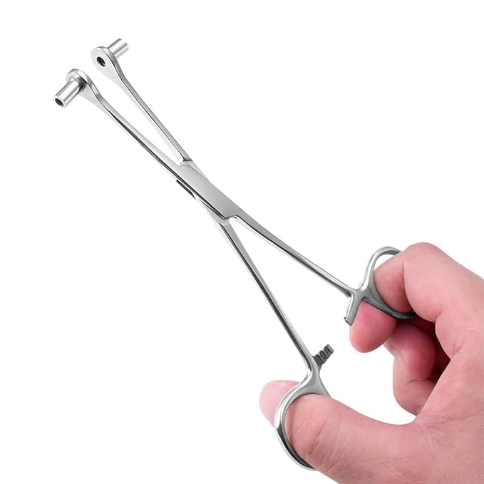 Septum Piercing Forceps Surgical Steel Professional Body Piercing Clamp