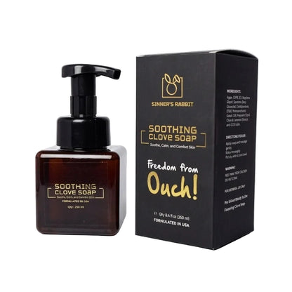Clove Soap Eugenol Naturally Soothe and Protect - Foaming Pump Bottle