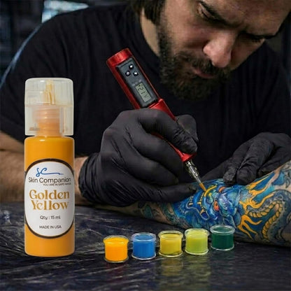 Skin Companion Tattoo Inks – High Pigment, Smooth Flow, Professional Results