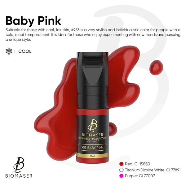 Biomaser lip pigment 953 Baby Pink