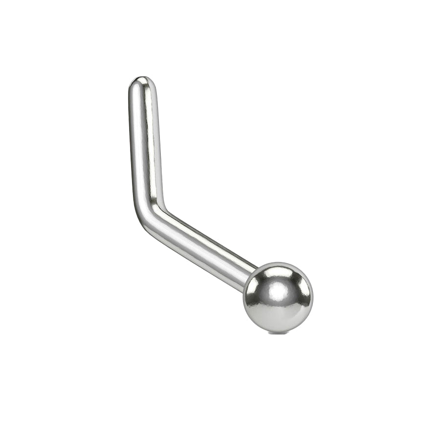 Bend Nose Studs With Ball Top