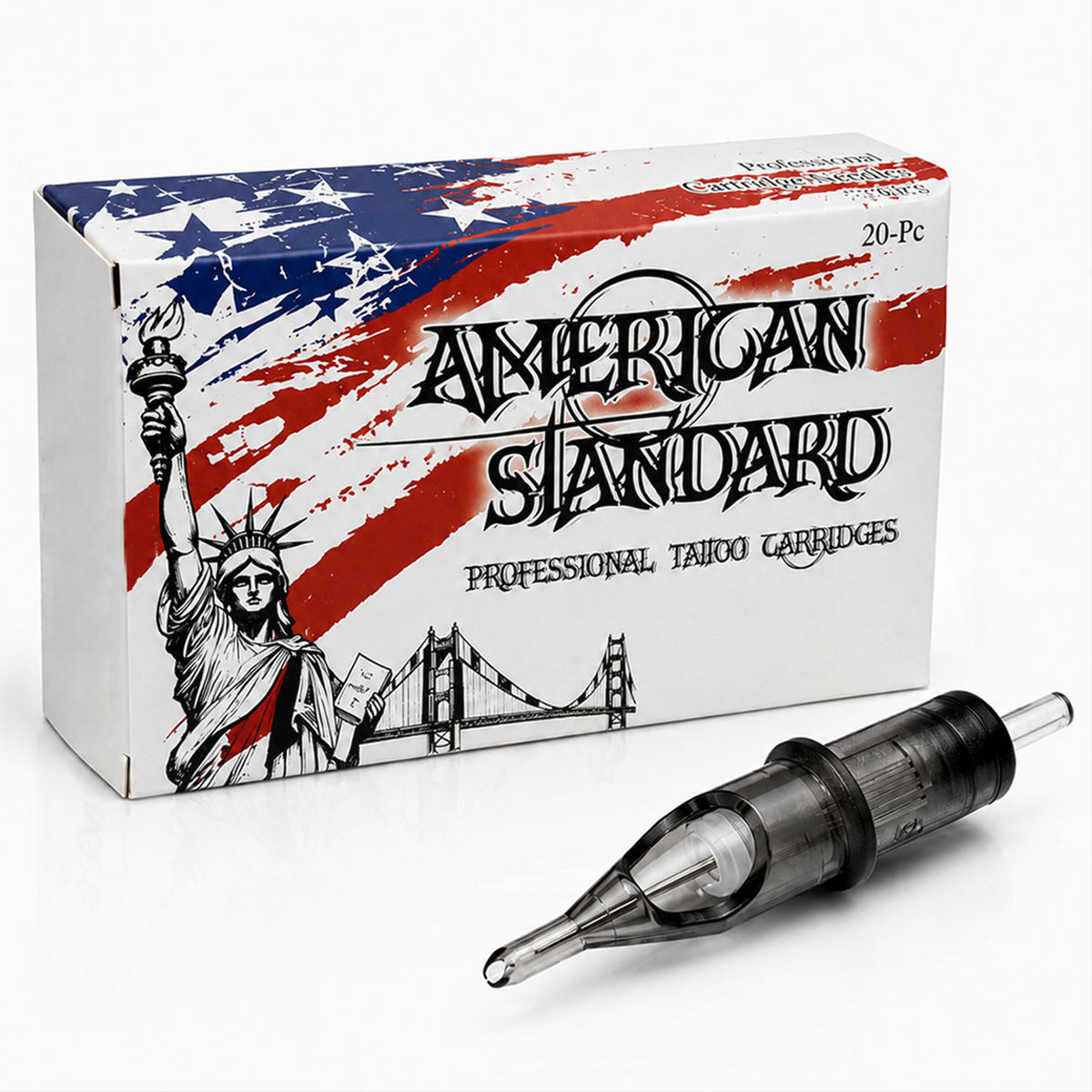 American Standard Tattoo Cartridge Needles (Box of 20pcs)