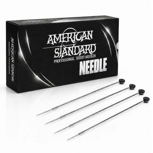 American Standard Tattoo Fine Long Needles (Box of 50pcs)