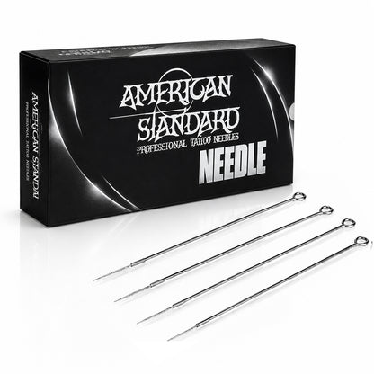 American Standard Tattoo Fine Long Needles (Box of 50pcs)